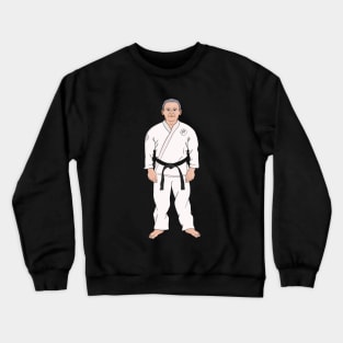 Black Belt Grandpa Dad Crewneck Sweatshirt